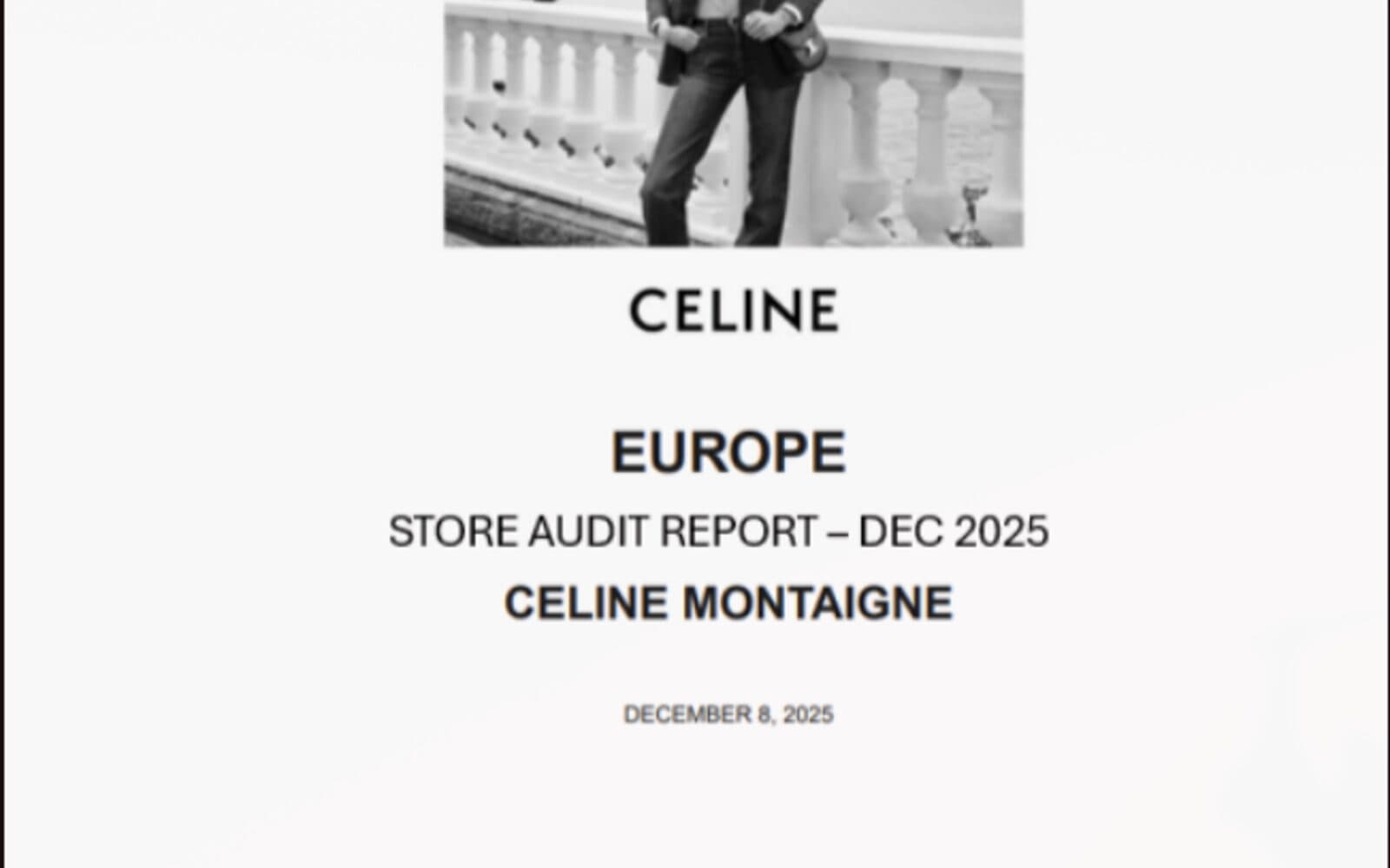 CELINE Store Audit